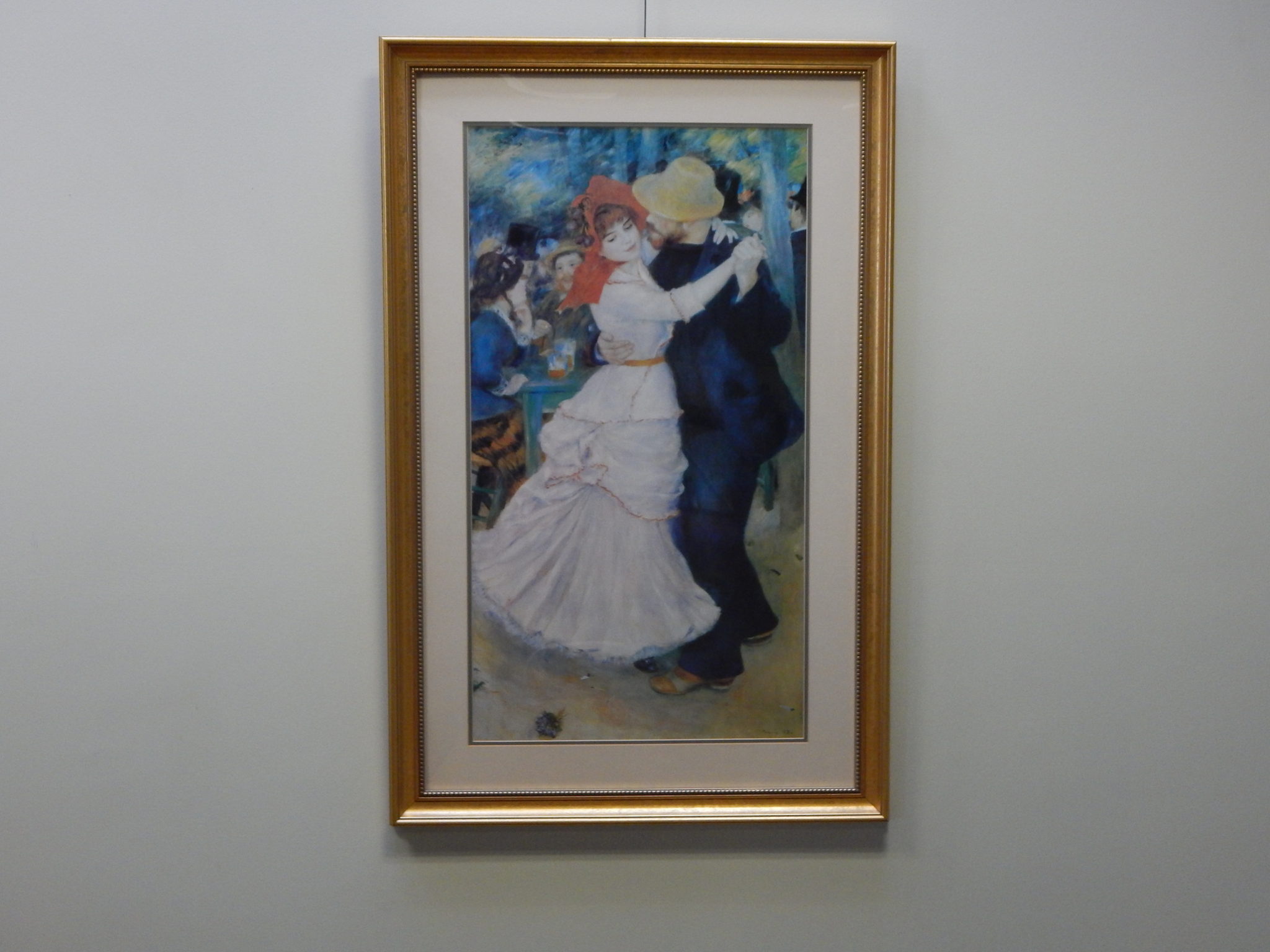 Dance at Bougival print by Renoir, 1883